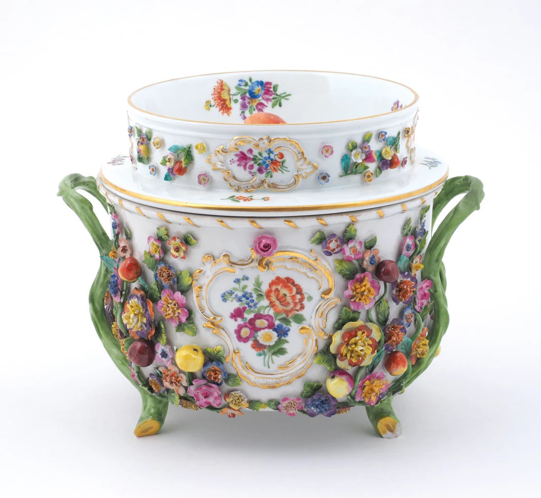 Вазы-холодильники. Германия. Мейсенская мануфактура. Середина XVIII в.